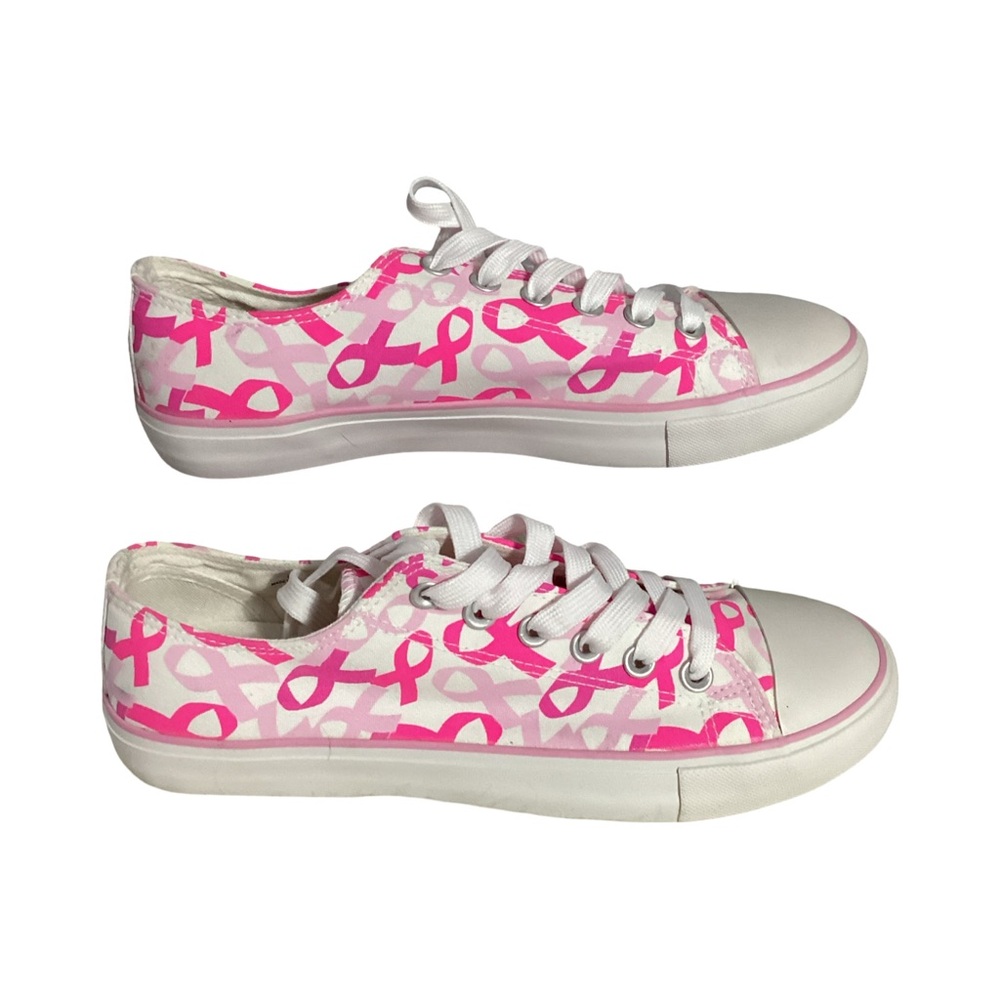 Avon Cushion Walk Pink Ribbon Breast Cancer Awareness Sneakers Womens Size 10
